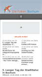 Mobile Screenshot of falken-bochum.de